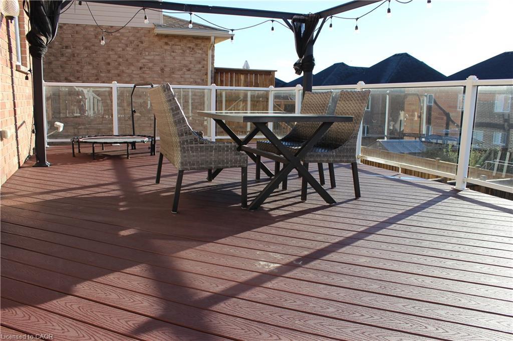 561 Thomas Slee Drive, Kitchener, ON - Outdoor With Deck Patio Veranda With Exterior