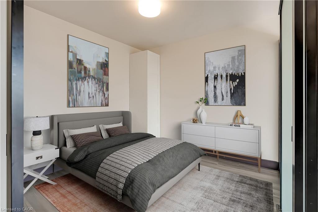 504-121 King Street E, Hamilton, ON - Indoor Photo Showing Bedroom