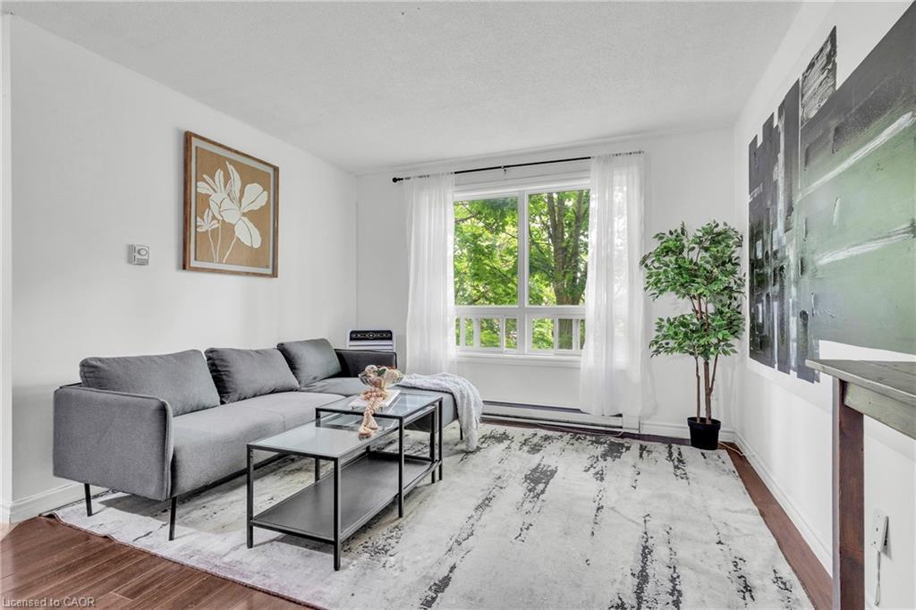 7-119 Cedar Street S, Kitchener, ON - Indoor Photo Showing Living Room