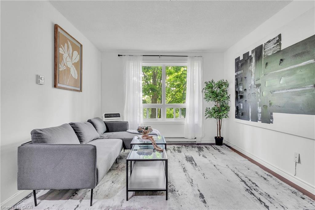 7-119 Cedar Street S, Kitchener, ON - Indoor Photo Showing Living Room