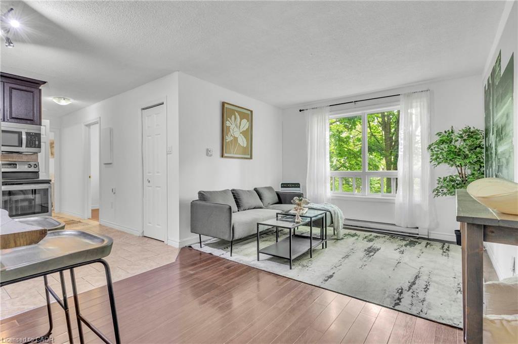 7-119 Cedar Street S, Kitchener, ON - Indoor Photo Showing Living Room