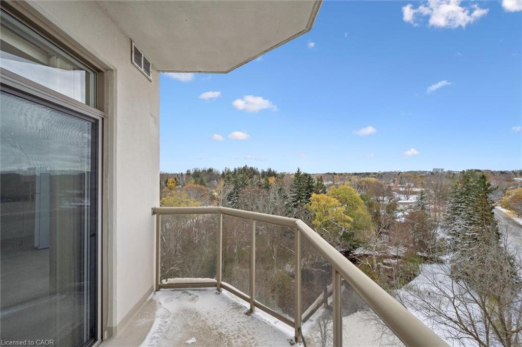 706-255 Keats Way, Waterloo, ON - Outdoor With Balcony With Exterior