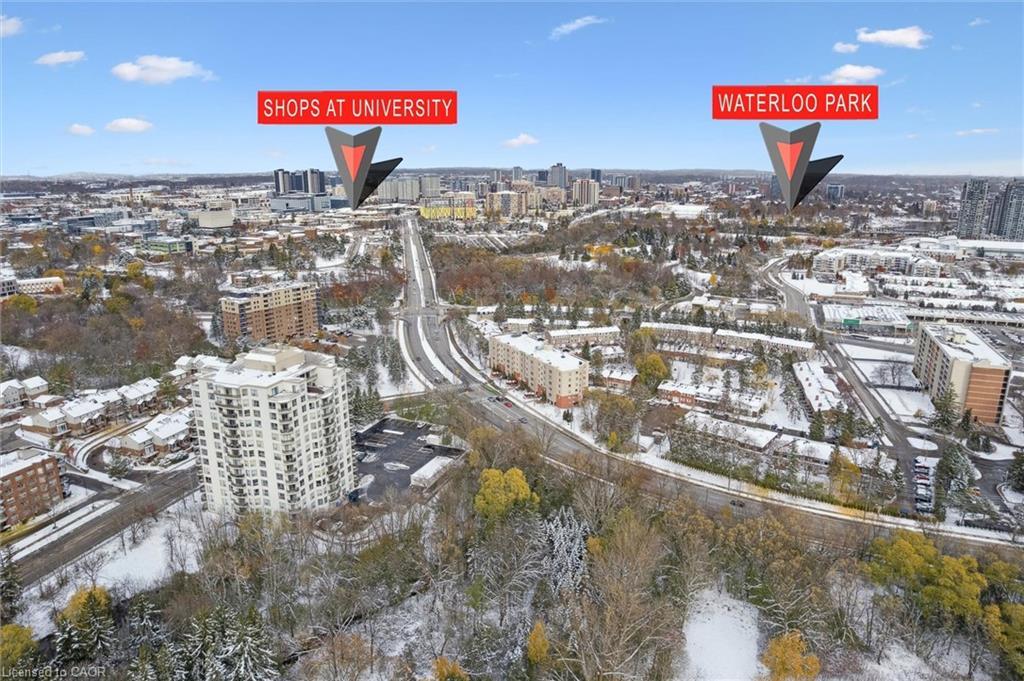 706-255 Keats Way, Waterloo, ON - Outdoor With View