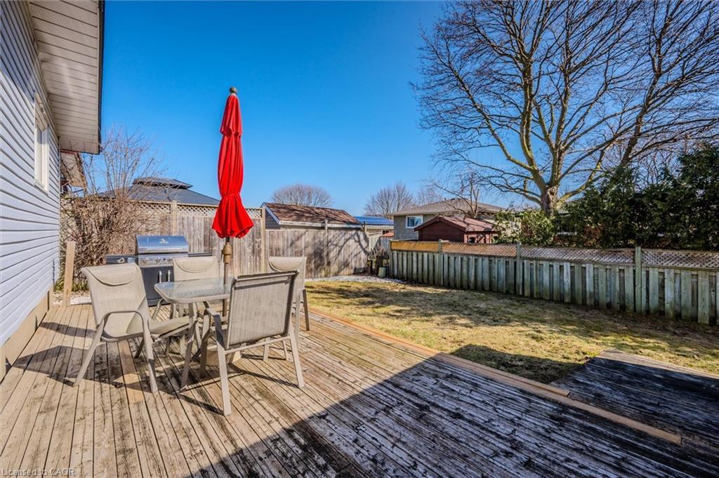 46 Roberts Crescent, Kitchener, ON - Outdoor With Deck Patio Veranda