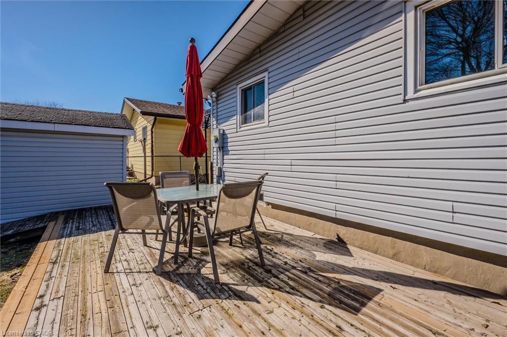 46 Roberts Crescent, Kitchener, ON - Outdoor With Deck Patio Veranda With Exterior
