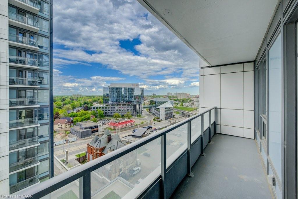 1001-15 Wellington Street S, Kitchener, ON - Outdoor With Balcony With View With Exterior