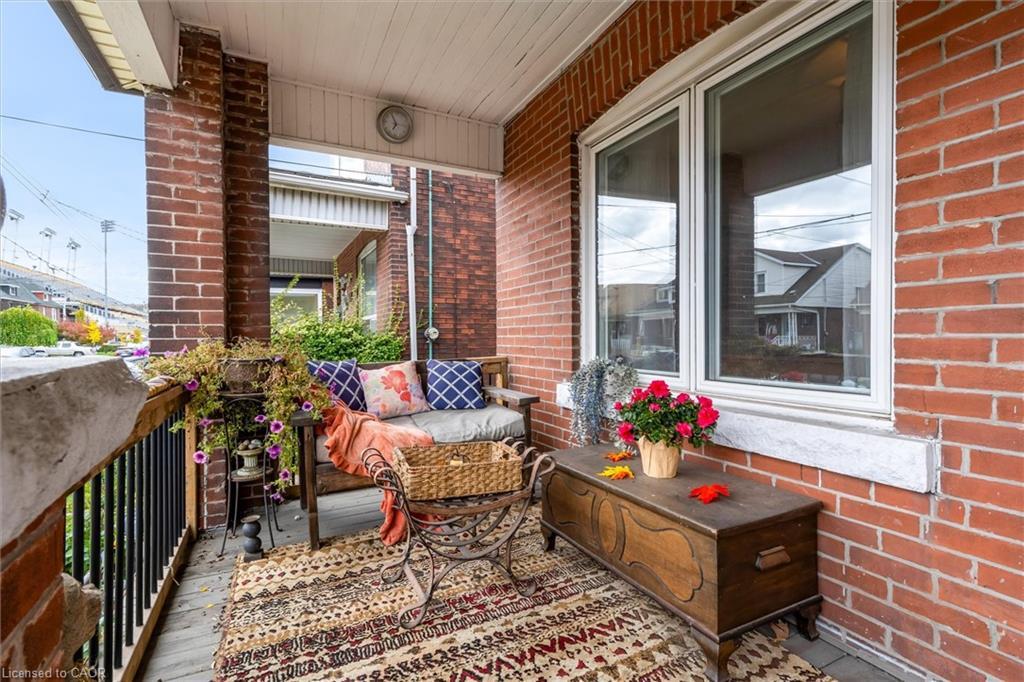 163 Leinster Avenue N, Hamilton, ON - Outdoor With Deck Patio Veranda With Exterior