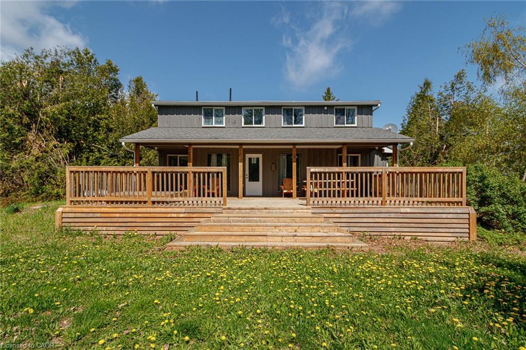 112 Nordic Road, Ravenna, ON - Outdoor With Deck Patio Veranda