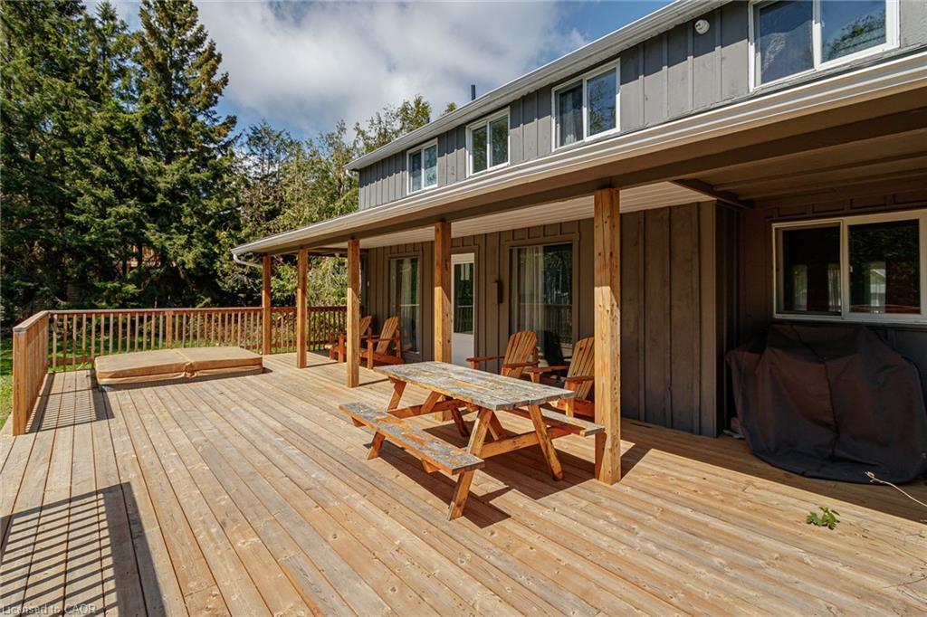 112 Nordic Road, Ravenna, ON - Outdoor With Deck Patio Veranda With Exterior