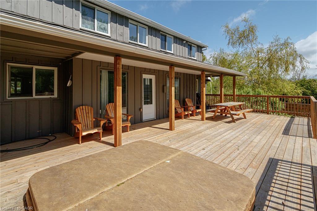 112 Nordic Road, Ravenna, ON - Outdoor With Deck Patio Veranda With Exterior