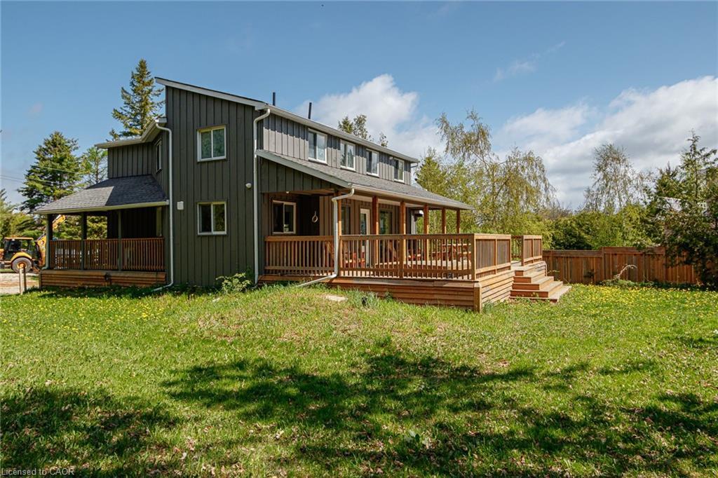 112 Nordic Road, Ravenna, ON - Outdoor With Deck Patio Veranda