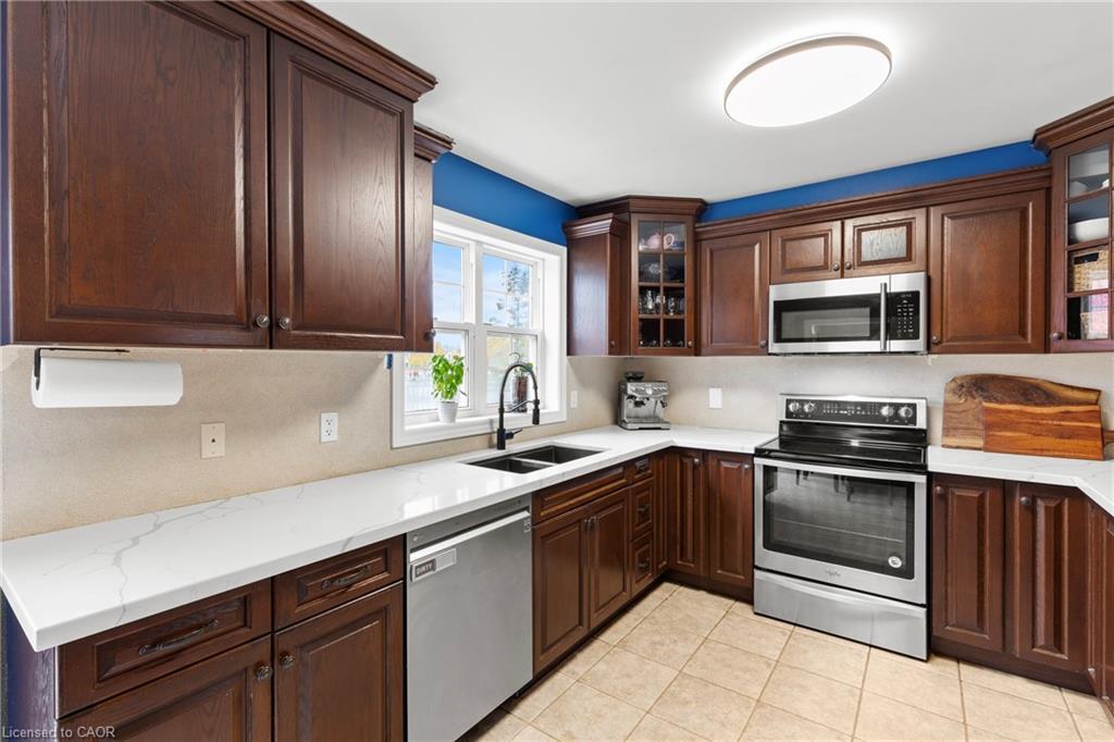257 Wright Crescent, Niagara-On-The-Lake, ON - Indoor Photo Showing Kitchen With Double Sink