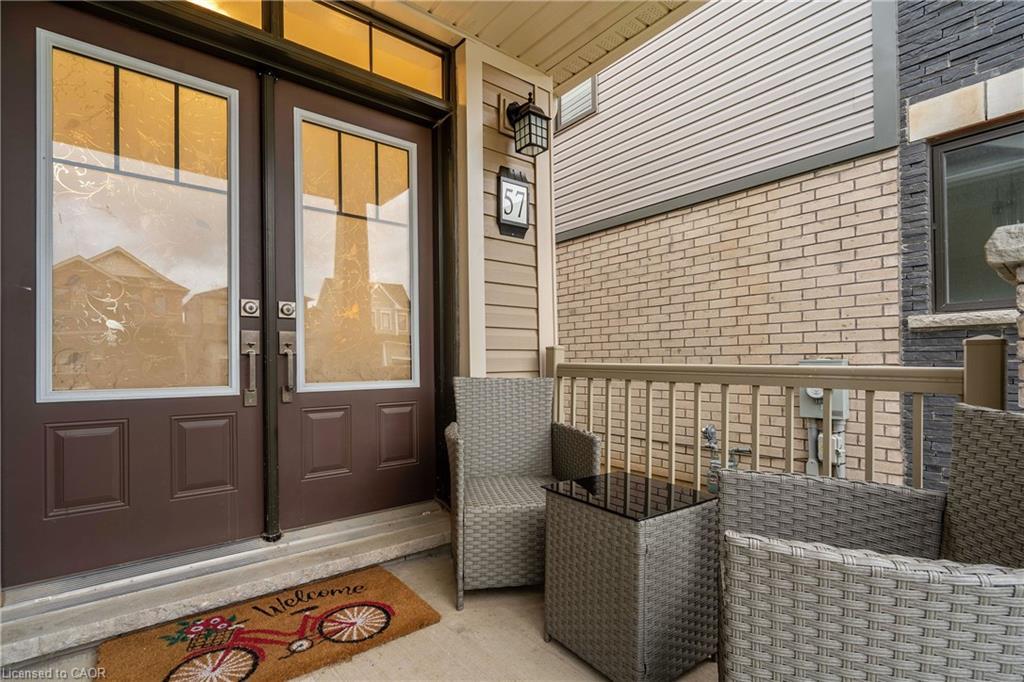 57 Monteith Drive, Brantford, ON - Outdoor With Deck Patio Veranda With Exterior