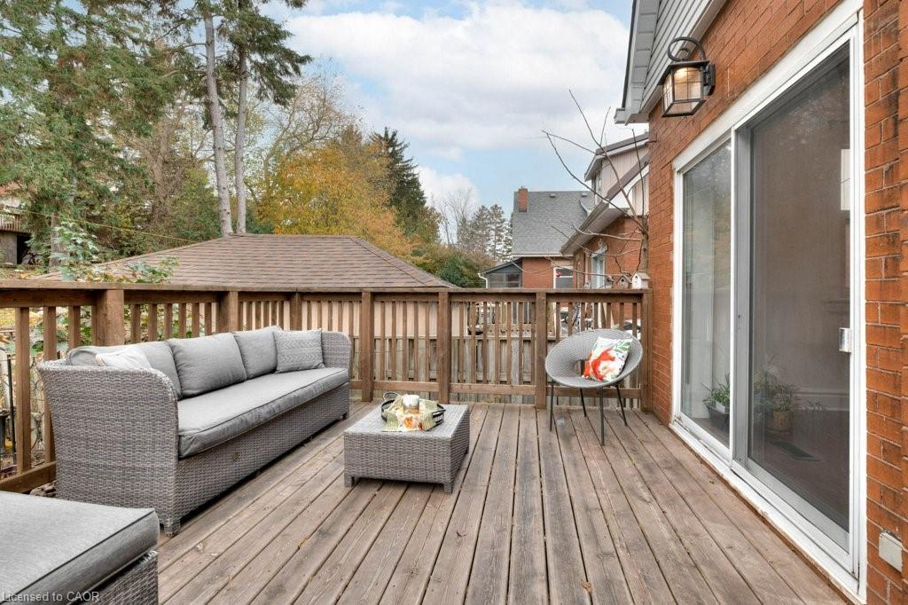 136 Alma Street N, Guelph, ON - Outdoor With Deck Patio Veranda With Exterior