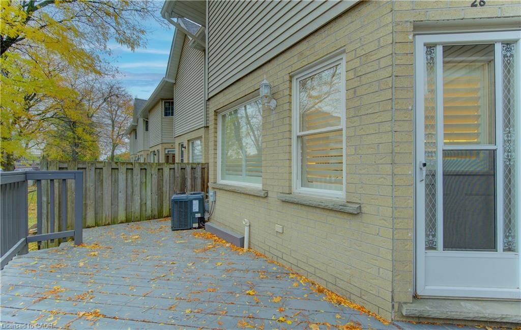 28-10 Holborn Court, Kitchener, ON - Outdoor With Deck Patio Veranda With Exterior