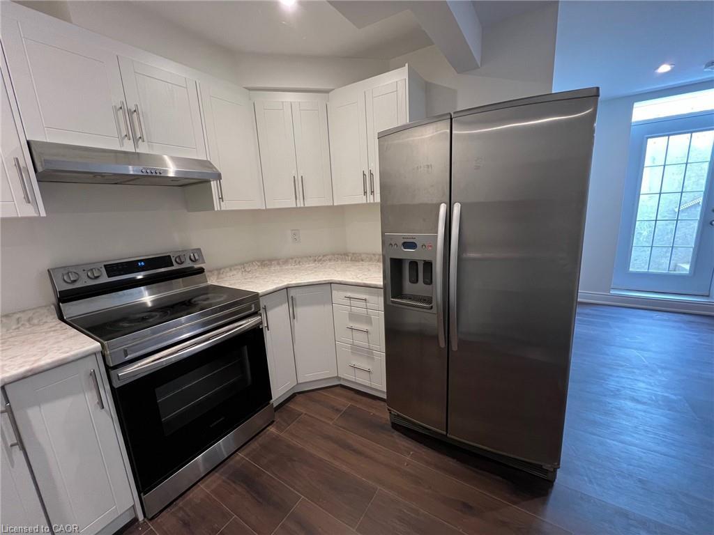 Lower Level-147 Bocelli Crescent, Hamilton, ON - Indoor Photo Showing Kitchen With Stainless Steel Kitchen
