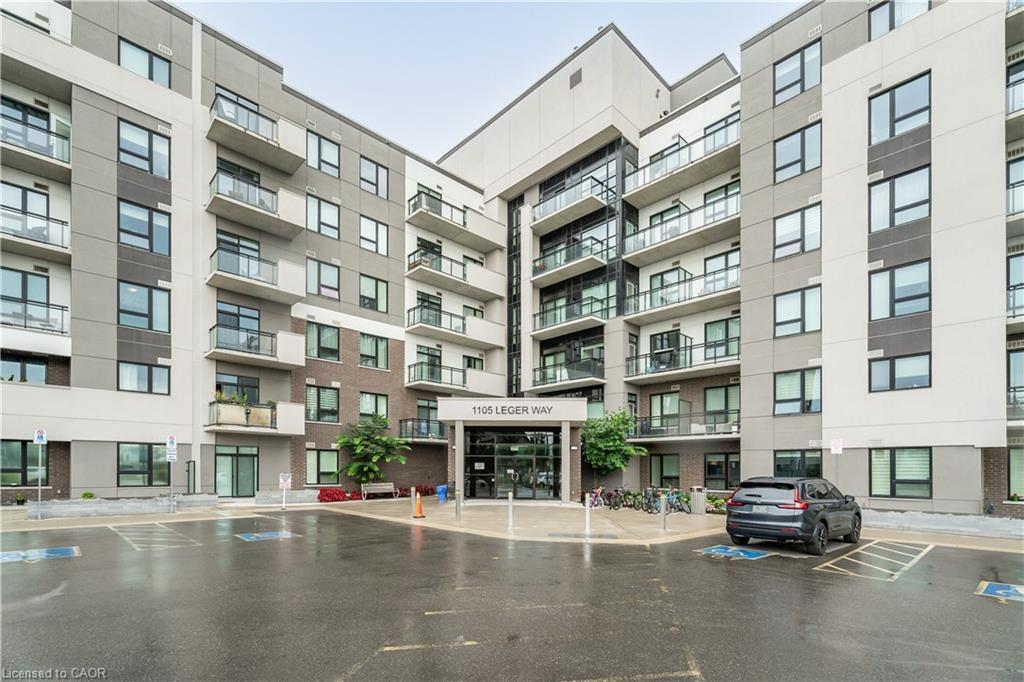 627-1105 Leger Way, Milton, ON - Outdoor With Balcony With Facade