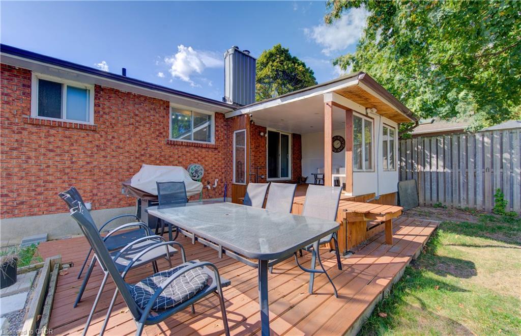 320 Country Hill Drive, Kitchener, ON - Outdoor With Deck Patio Veranda