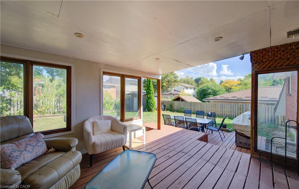 320 Country Hill Drive, Kitchener, ON - Outdoor With Deck Patio Veranda With Exterior