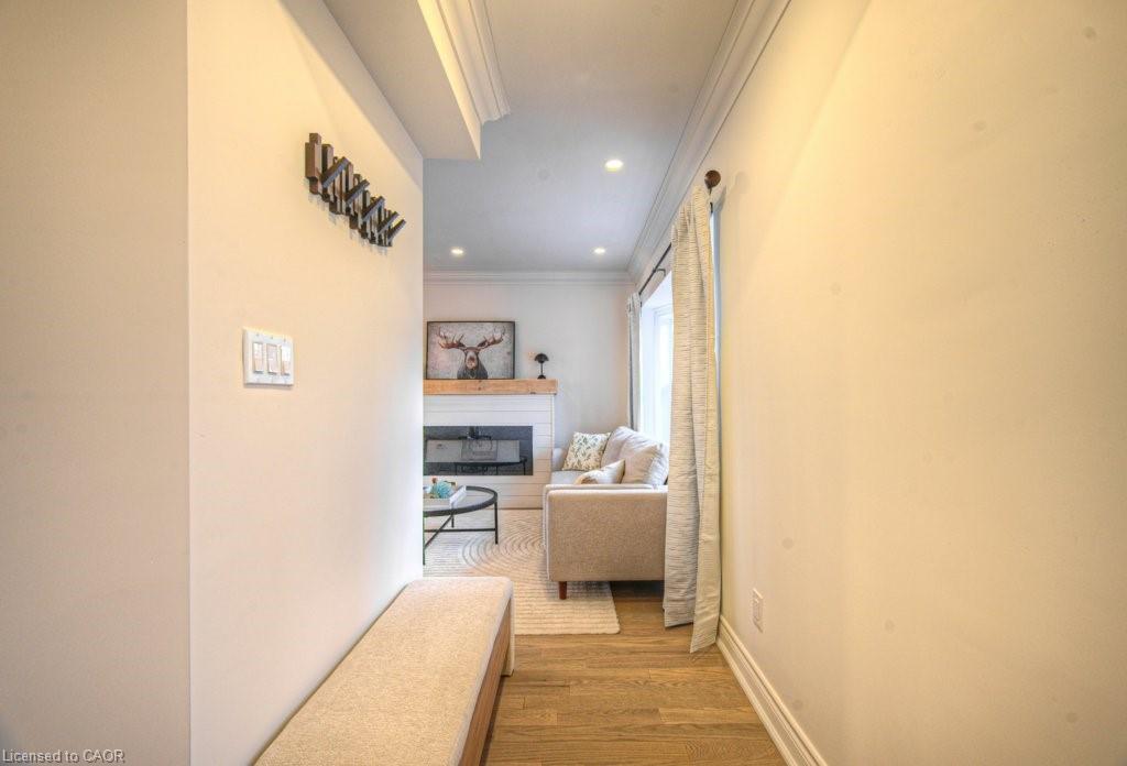 30 Dunbar Road S, Waterloo, ON - Indoor Photo Showing Other Room With Fireplace