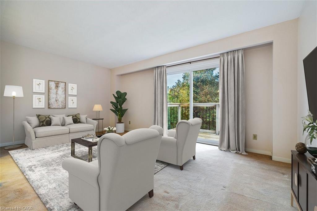58-3029 Glencrest Road, Burlington, ON - Indoor Photo Showing Living Room