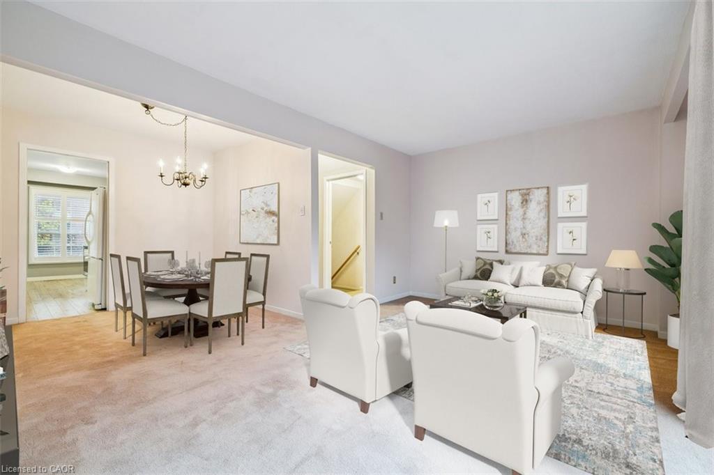 58-3029 Glencrest Road, Burlington, ON - Indoor Photo Showing Living Room