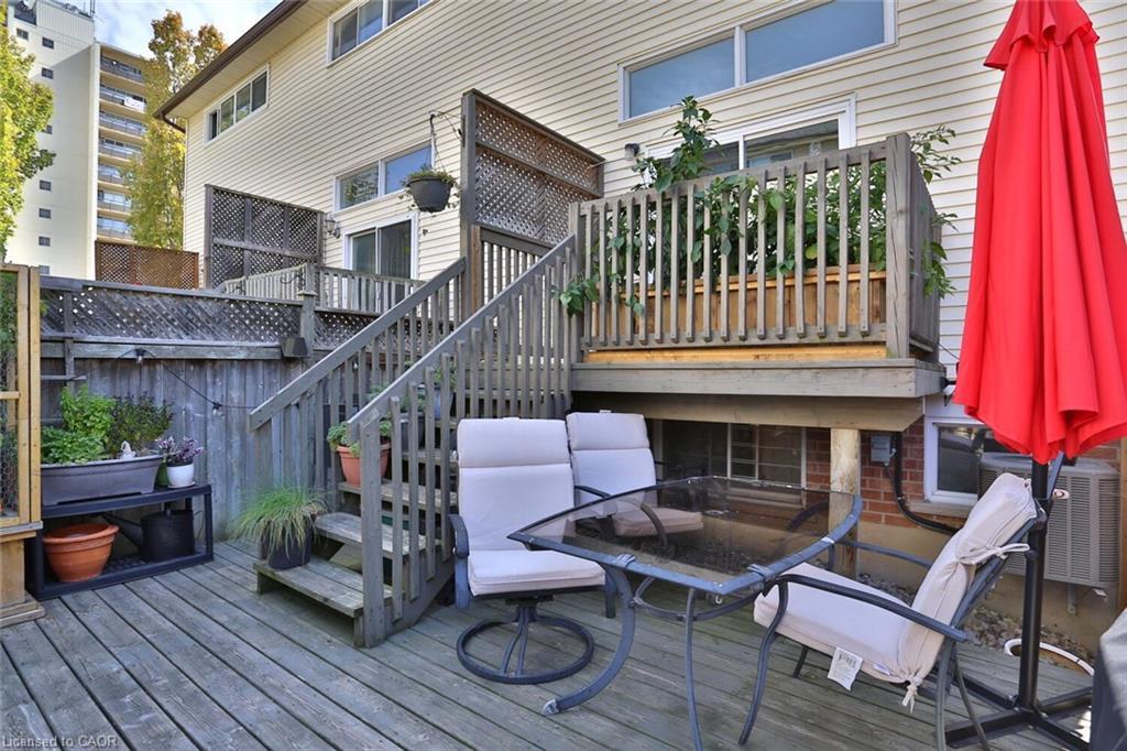 6-1085 Queens Boulevard, Kitchener, ON - Outdoor With Deck Patio Veranda With Exterior