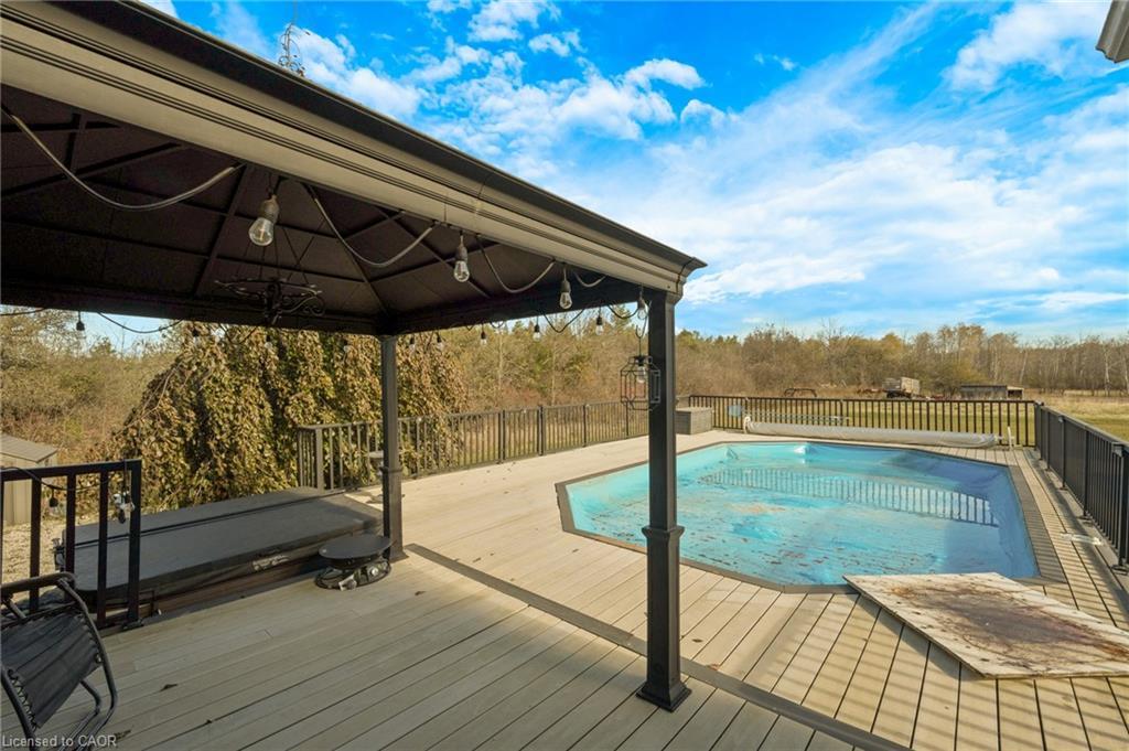 1295 Sheffield Road, Cambridge, ON - Outdoor With Deck Patio Veranda