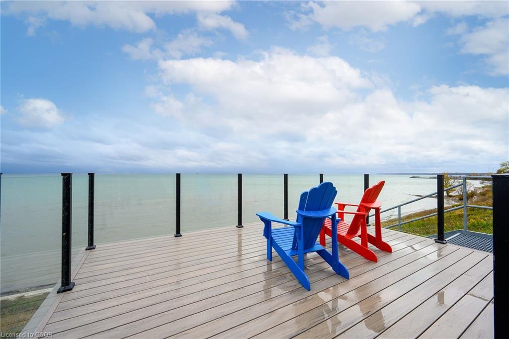 21-80 New Lakeshore Road, Port Dover, ON - Outdoor With Body Of Water With Deck Patio Veranda With View
