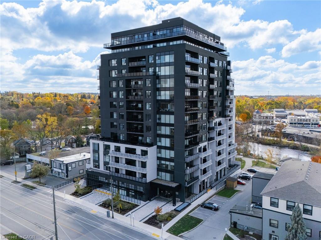 601-71 Wyndham Street S, Guelph, ON - Outdoor With Balcony