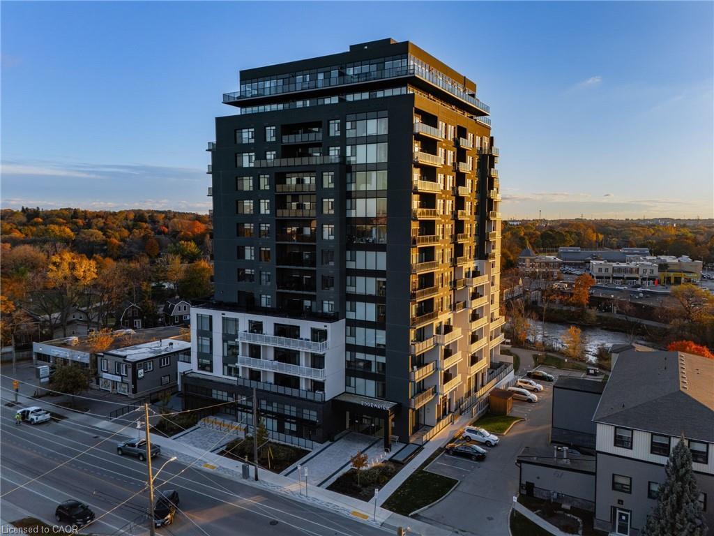 601-71 Wyndham Street S, Guelph, ON - Outdoor With Balcony