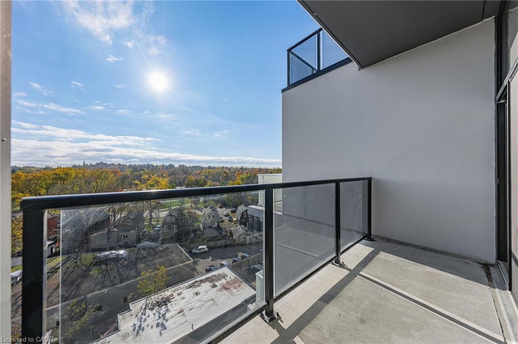 601-71 Wyndham Street S, Guelph, ON - Outdoor With Balcony With View With Exterior