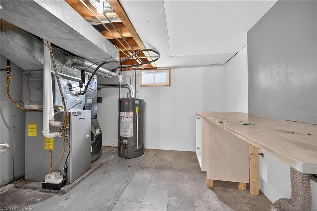 58 Ted Street, St. Catharines, ON - Indoor Photo Showing Basement