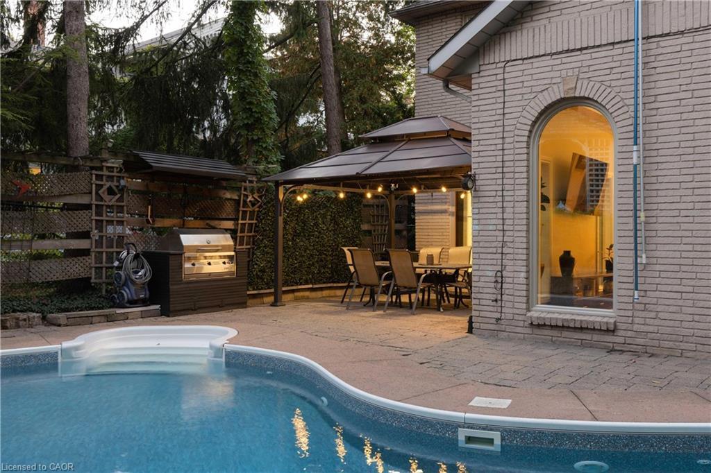 381 Queen Street S, Hamilton, ON - Outdoor With In Ground Pool