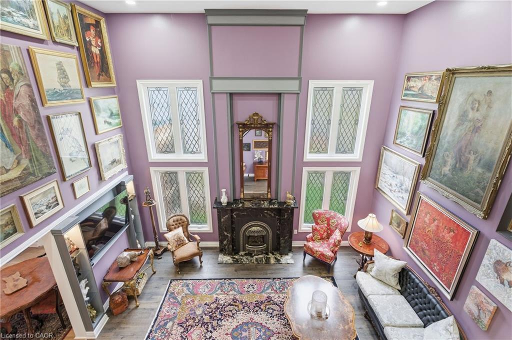 69 Hunter Way, Brantford, ON - Indoor With Fireplace