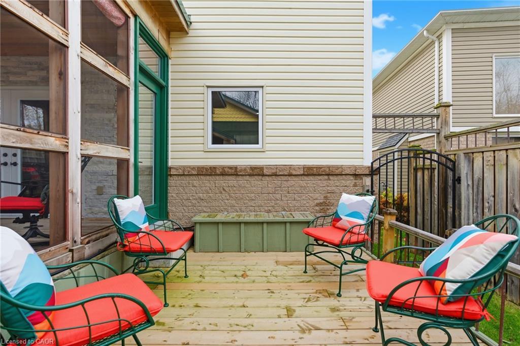 69 Hunter Way, Brantford, ON - Outdoor With Deck Patio Veranda With Exterior