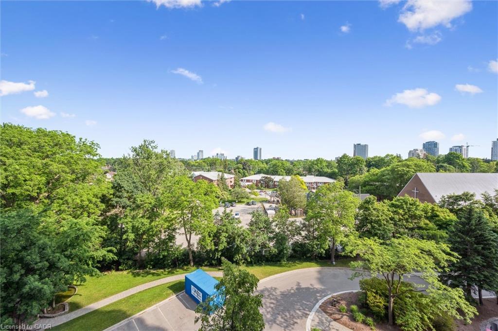 702-6 Willow Street, Waterloo, ON - Outdoor With View
