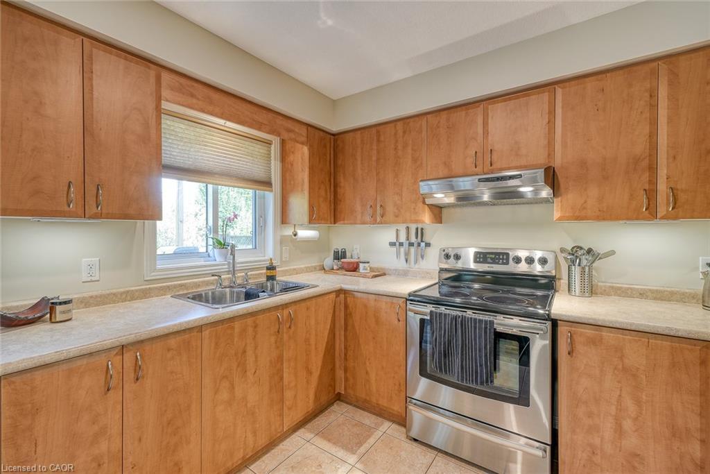 11 Talon Drive, Woodstock, ON - Indoor Photo Showing Kitchen With Double Sink