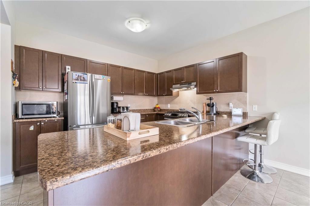 92 Bethune Avenue, Hamilton, ON - Indoor Photo Showing Kitchen With Stainless Steel Kitchen With Double Sink