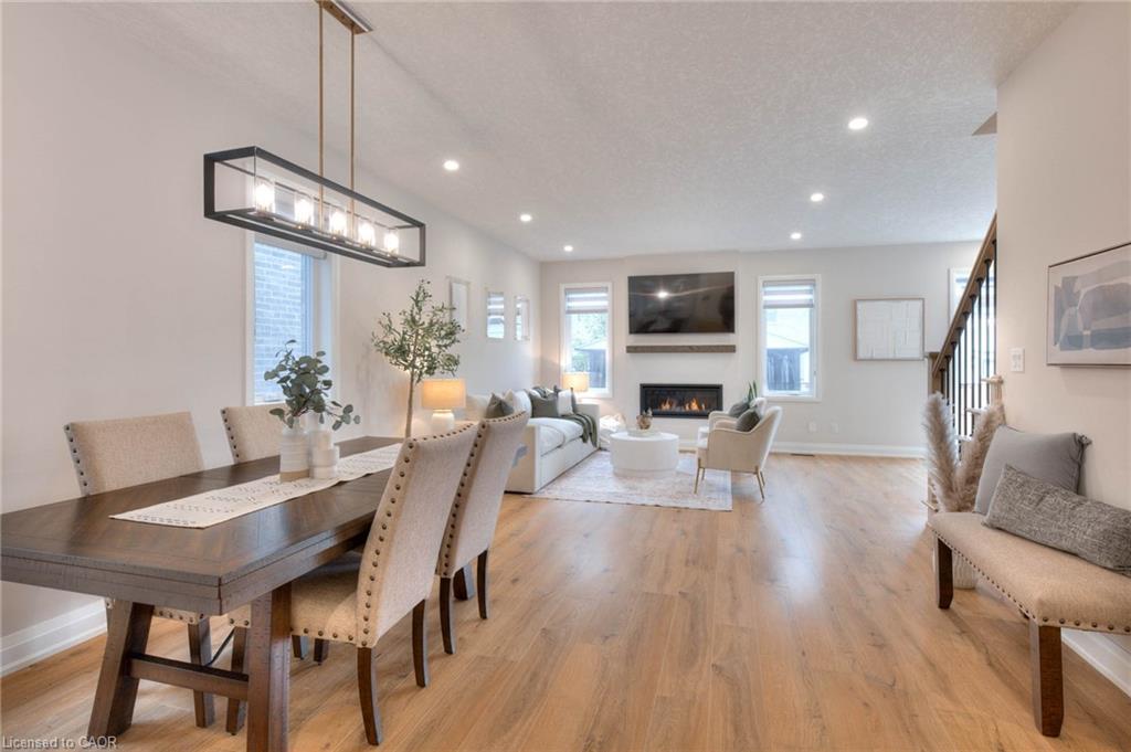 231 Forest Creek Drive, Kitchener, ON - Indoor With Fireplace