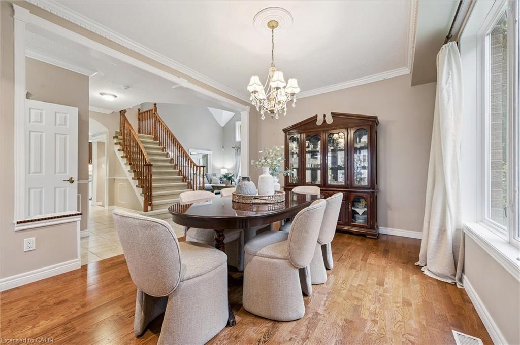317 Winterburg Court, Waterloo, ON - Indoor Photo Showing Dining Room