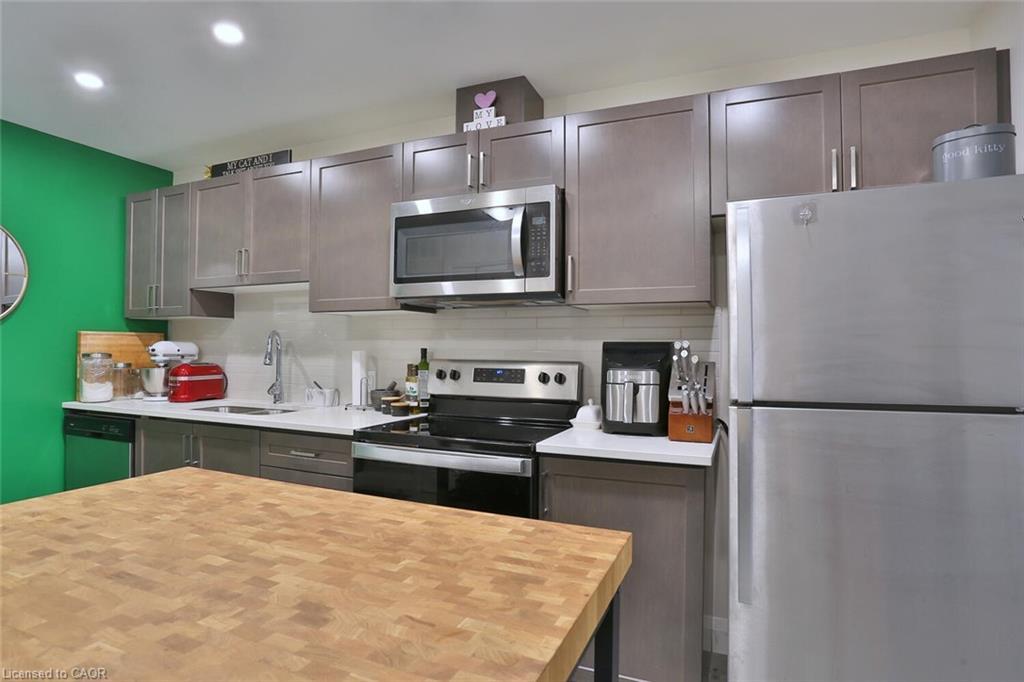 118-5 Wake Robin Drive, Kitchener, ON - Indoor Photo Showing Kitchen With Stainless Steel Kitchen