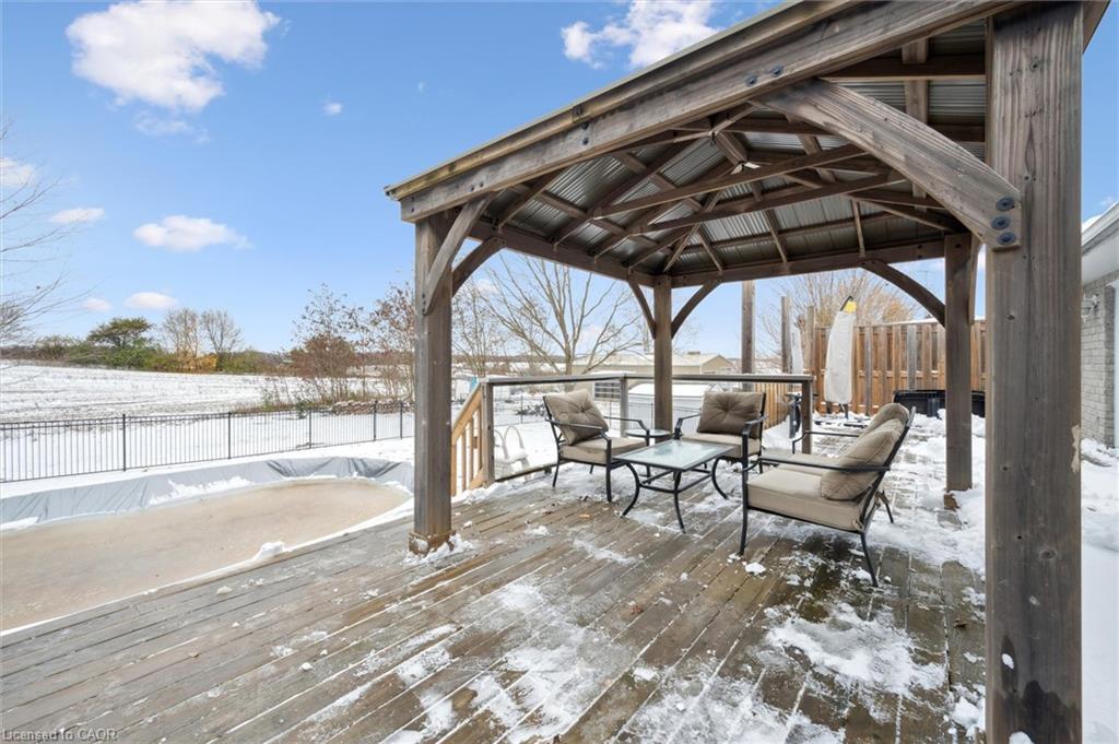 4130 Weimar Line, Wellesley, ON - Outdoor With Deck Patio Veranda