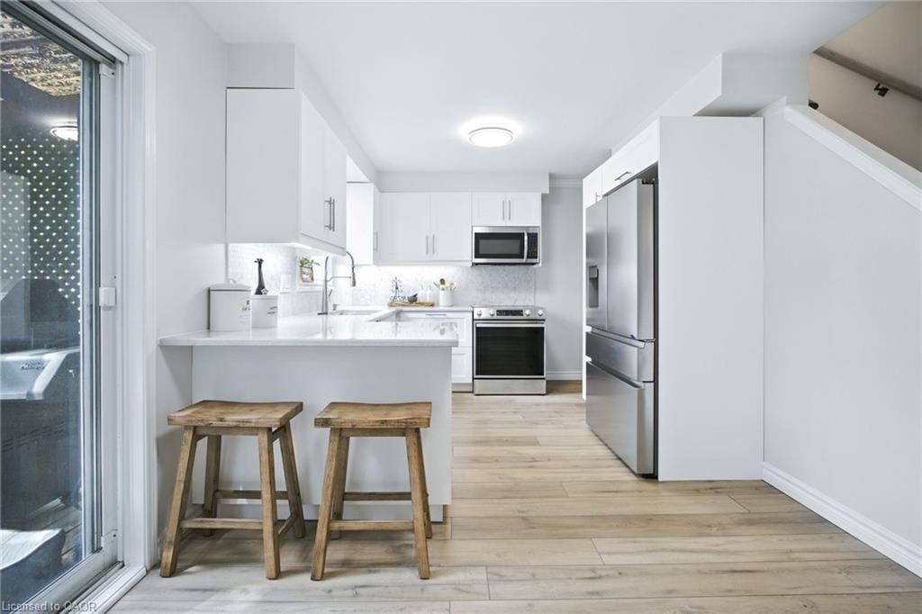 38 Locke Street S, Hamilton, ON - Indoor Photo Showing Kitchen