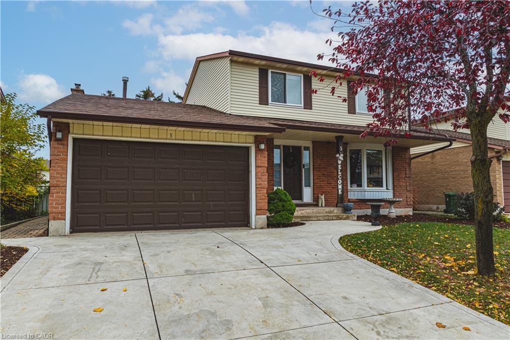 5 Bing Crescent, Stoney Creek, ON - Outdoor With Facade