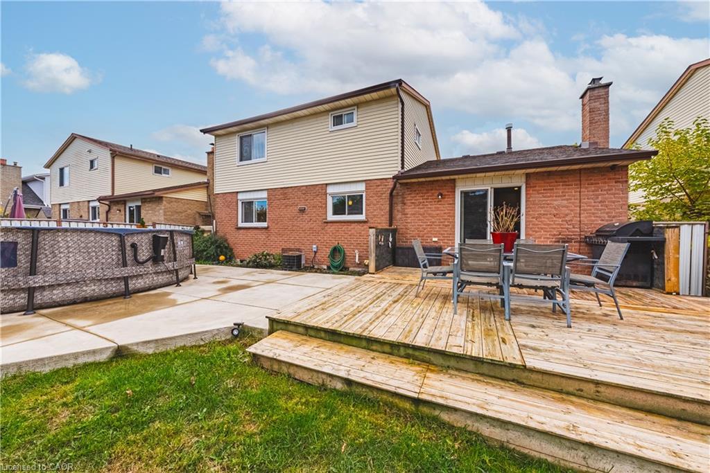 5 Bing Crescent, Stoney Creek, ON - Outdoor With Deck Patio Veranda With Exterior