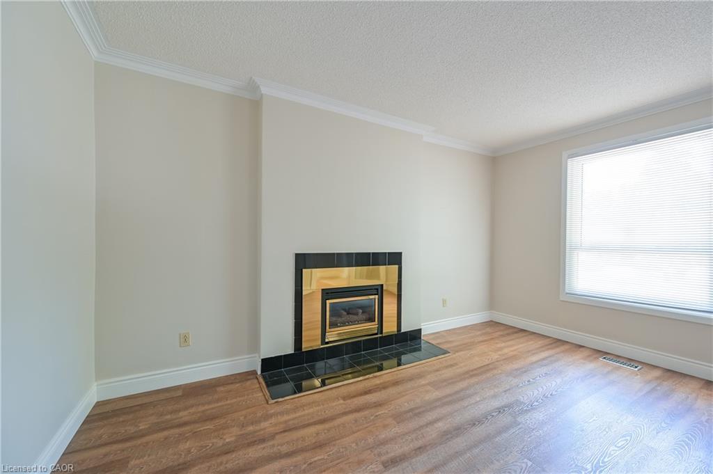2471 Meadowood Crescent, Oakville, ON - Indoor Photo Showing Living Room With Fireplace