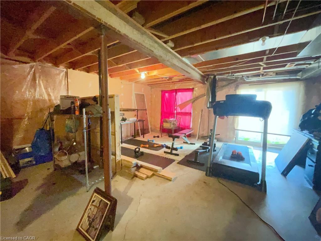 B-668 Butternut Avenue, Waterloo, ON - Indoor Photo Showing Basement