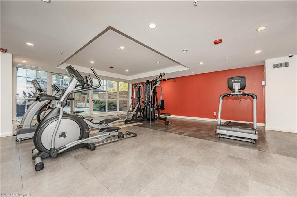 917-15 James Finlay Way, Toronto, ON - Indoor Photo Showing Gym Room