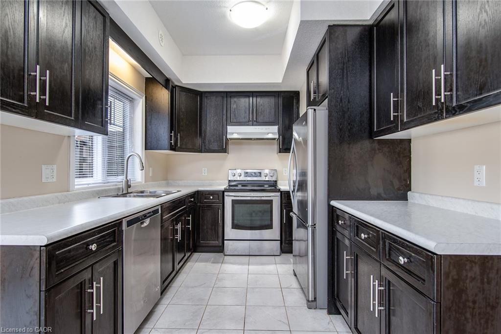 H3-70 Willowrun Drive, Kitchener, ON - Indoor Photo Showing Kitchen With Double Sink